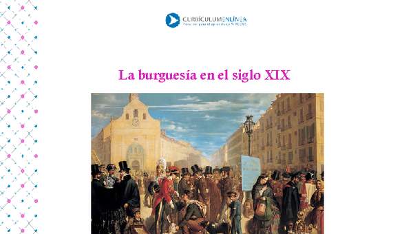 La burguesía en el siglo XIX