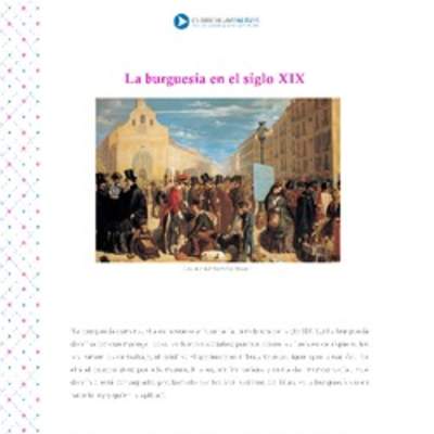 La burguesía en el siglo XIX