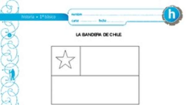 La bandera de Chile