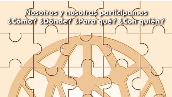 Nosotros y nosotras participamos ¿cómo? ¿dónde? ¿para qué? ¿con qué?