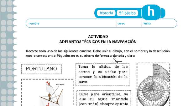 Adelantos técnicos en la navegación