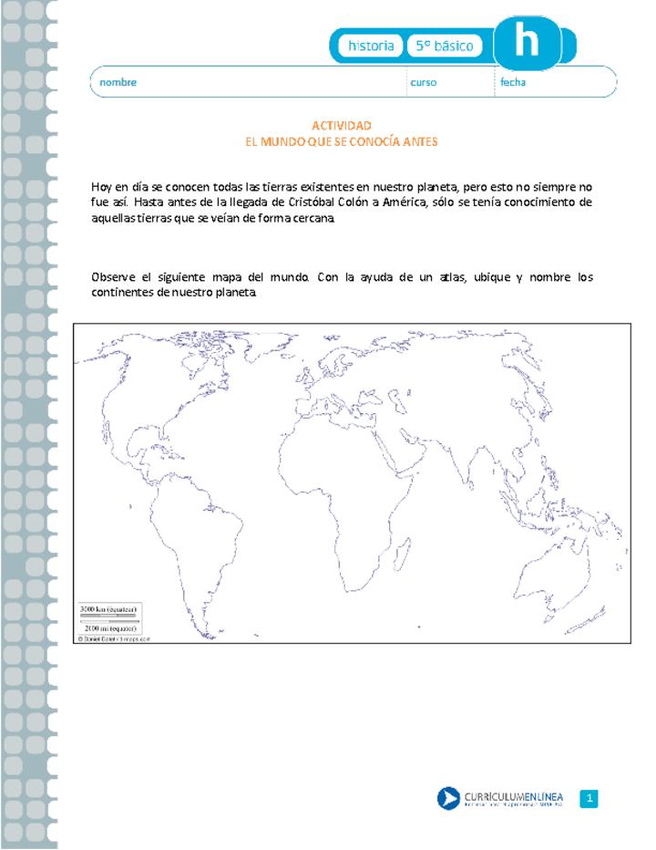 El mundo que se conocía antes