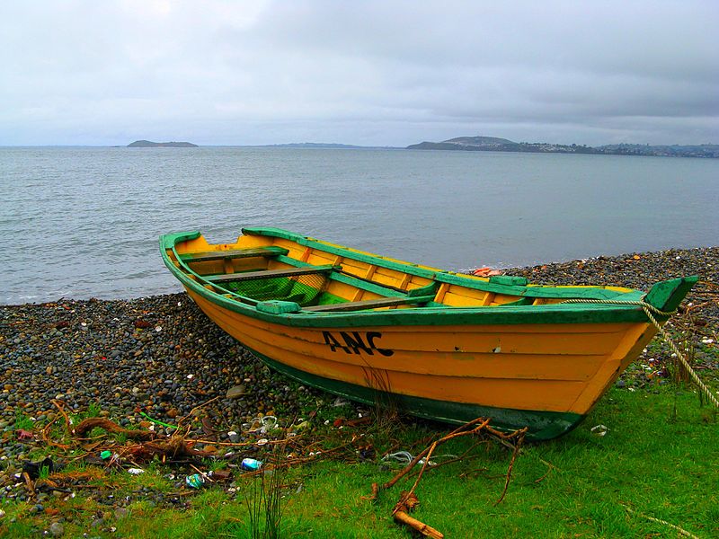 Bote en Chiloé - Curriculum Nacional. MINEDUC. Chile.