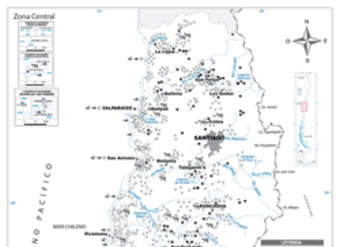 Mapa de la zona Central