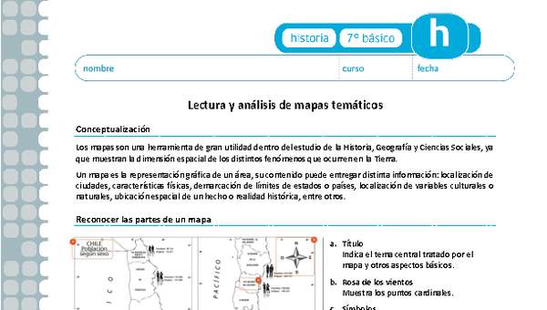 Lectura y análisis de mapas temáticos