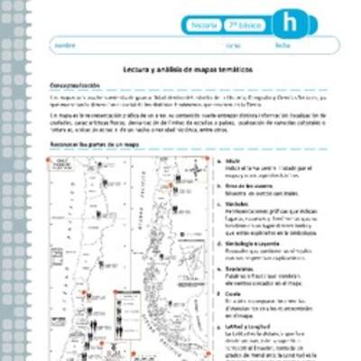 Lectura y análisis de mapas temáticos