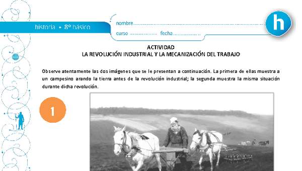 La revolución Industrial y la mecanización del trabajo