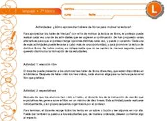 Actividades para motivar la lectura usando trailers