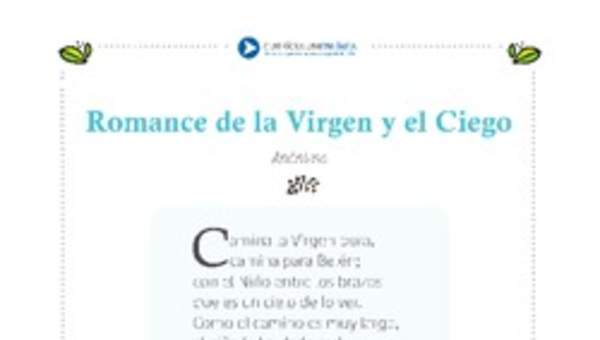 Romance de la virgen y el ciego