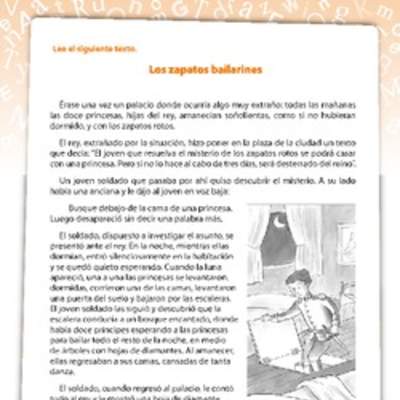 Comprensión Los zapatos bailarines