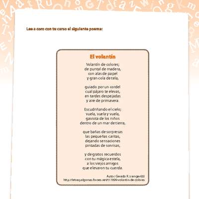 El volantín
