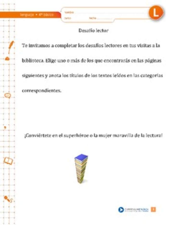 Desafío lector