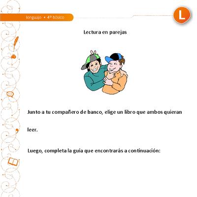 Lectura en parejas