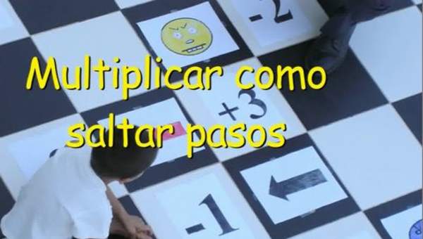 Multiplicar como saltar pasos