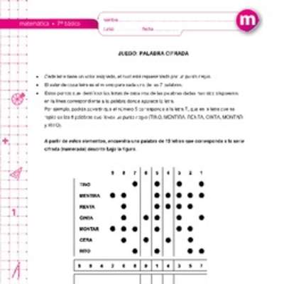 Palabra cifrada