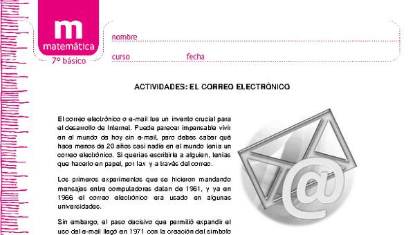 El correo electrónico