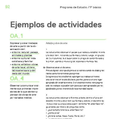 Actividades sugeridas Unidad 3