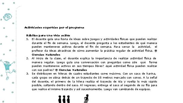 Actividades sugeridas Unidad 3