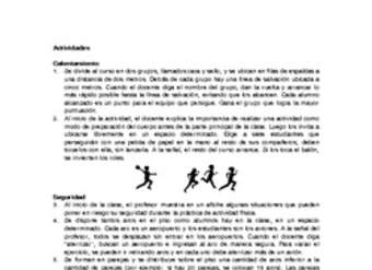 Actividades sugeridas Unidad 3