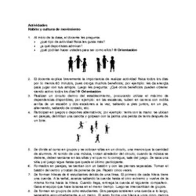 Actividades sugeridas Unidad 3
