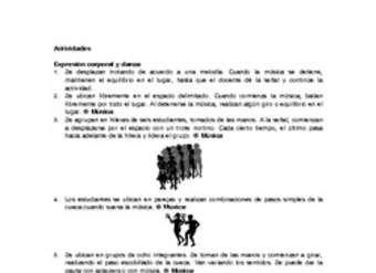 Actividades sugeridas Unidad 3