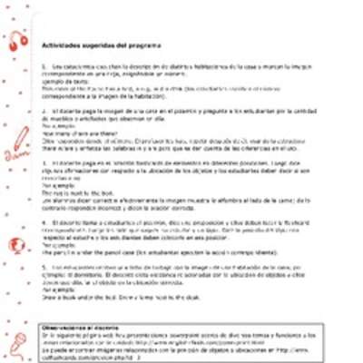 Actividades sugeridas Unidad 3