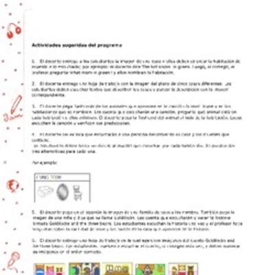Actividades sugeridas Unidad 3