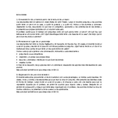 Actividades sugeridas Unidad 4