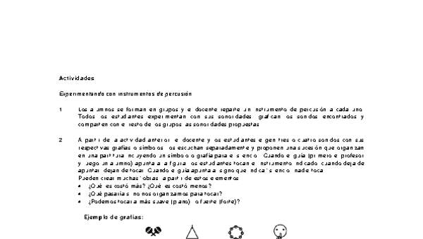 Actividades sugeridas Unidad 3