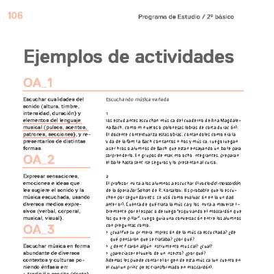 Actividades sugeridas Unidad 3