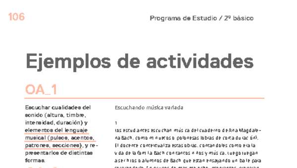 Actividades sugeridas Unidad 3