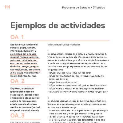 Actividades sugeridas Unidad 3