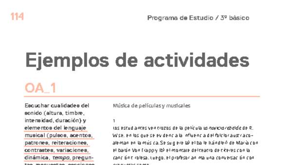 Actividades sugeridas Unidad 3