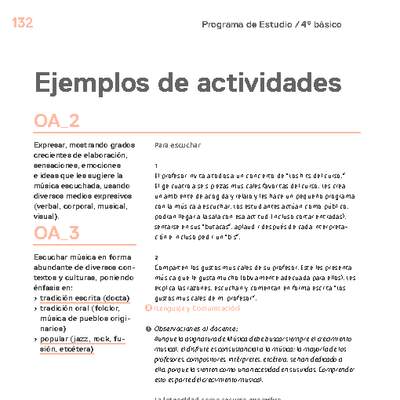 Actividades sugeridas Unidad 4