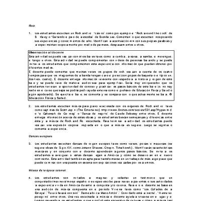 Actividades sugeridas Unidad 3