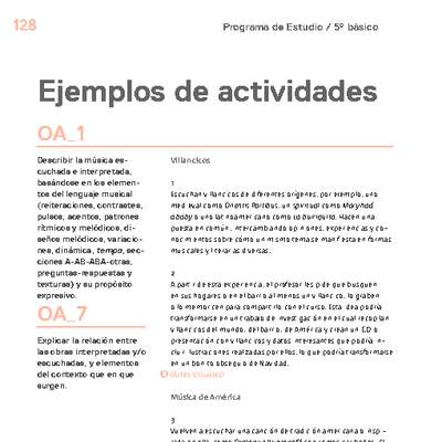 Actividades sugeridas Unidad 4