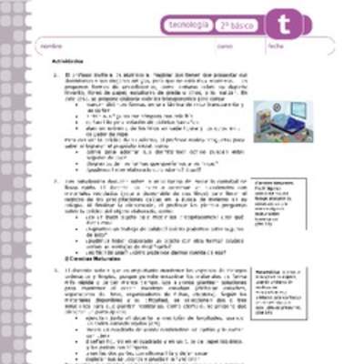 Actividades sugeridas Unidad 3