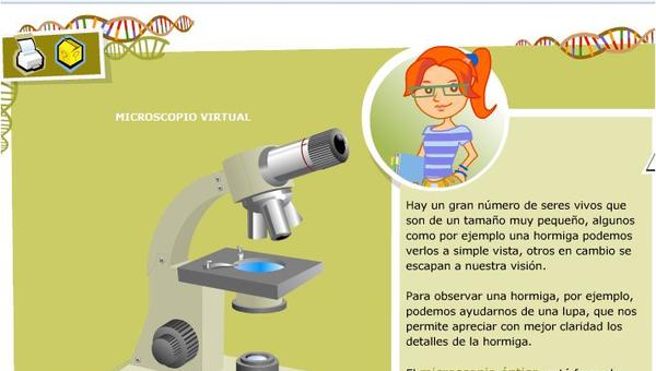 Microscopio virtual