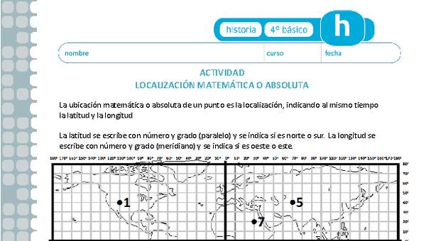 Localización matemática o absoluta