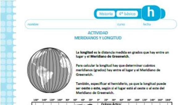 Meridianos y longitud