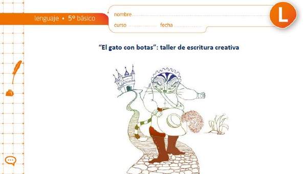 "El gato con botas": taller de escritura creativa