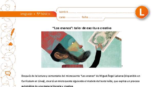 "Los enanos": taller de escritura creativa