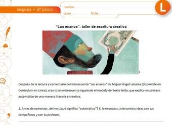 "Los enanos": taller de escritura creativa