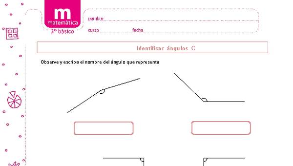  Identificar ángulos C