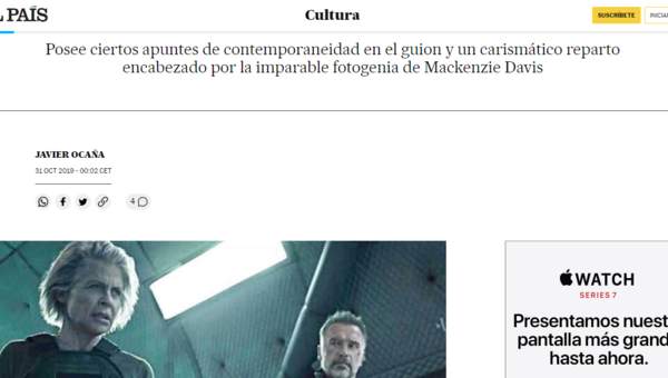 el país: Crítica de cine Terminator