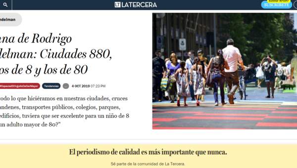 la tercera: Ciudades 880: para los de 8 y los de 80