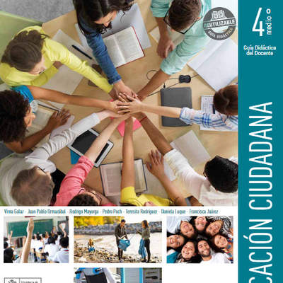 Educación Ciudadana 4° medio, U. San Sebastián, Guía didáctica del docente