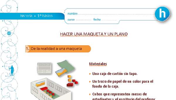 Hacer una maqueta y un plano