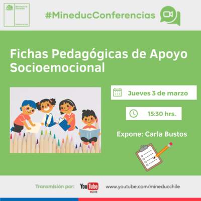Conferencia: Fichas pedagógicas de Apoyo Socioemocional