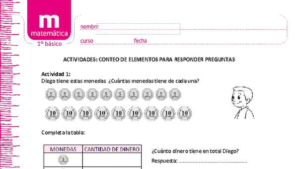 Conteo de elementos para responder preguntas (I)